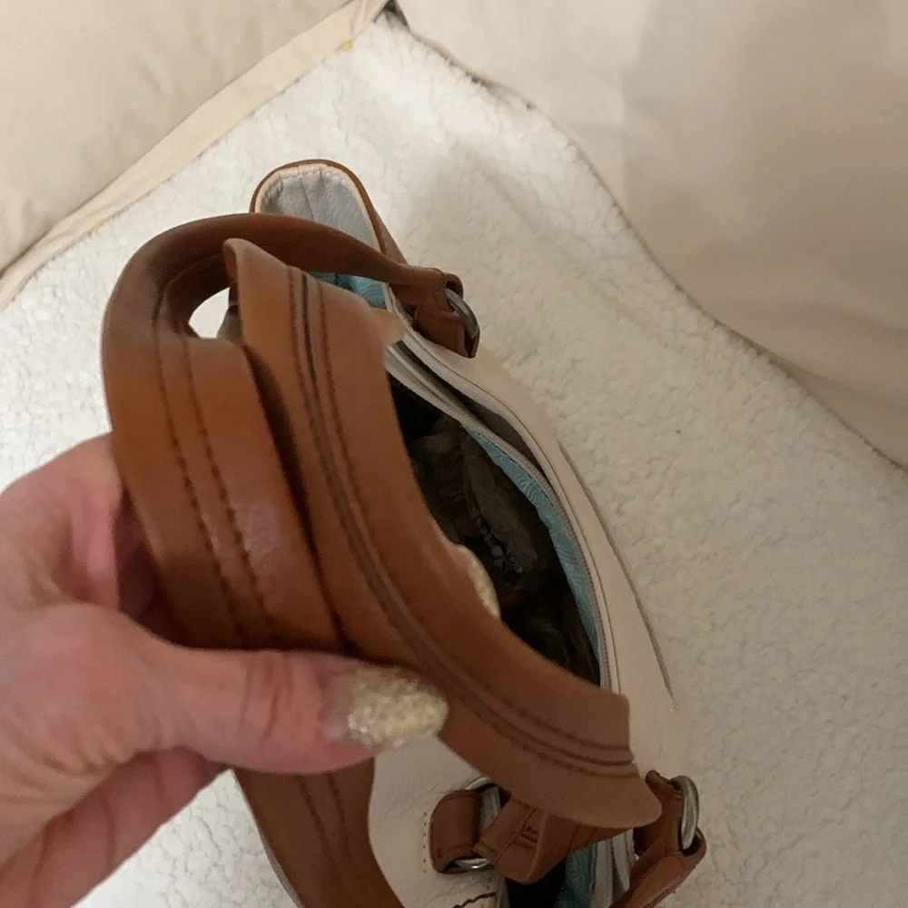 The SAK leather satchel